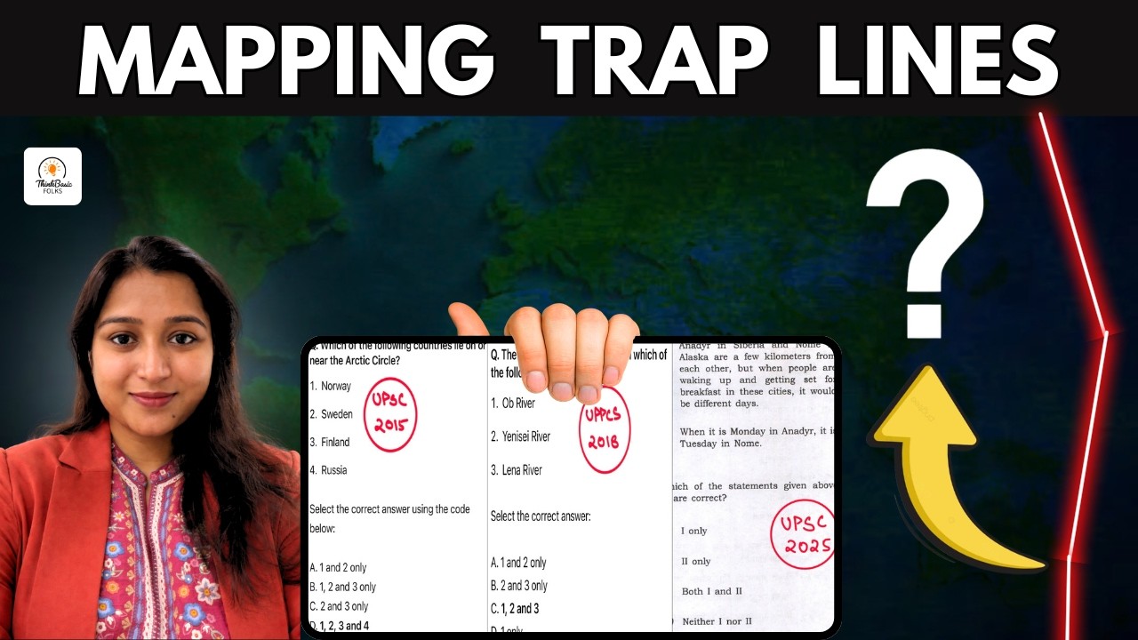 3 Invisible Lines where UPSC & PCS Eliminates Aspirants | MAP TRAPS #upsc #uppcs #mapping