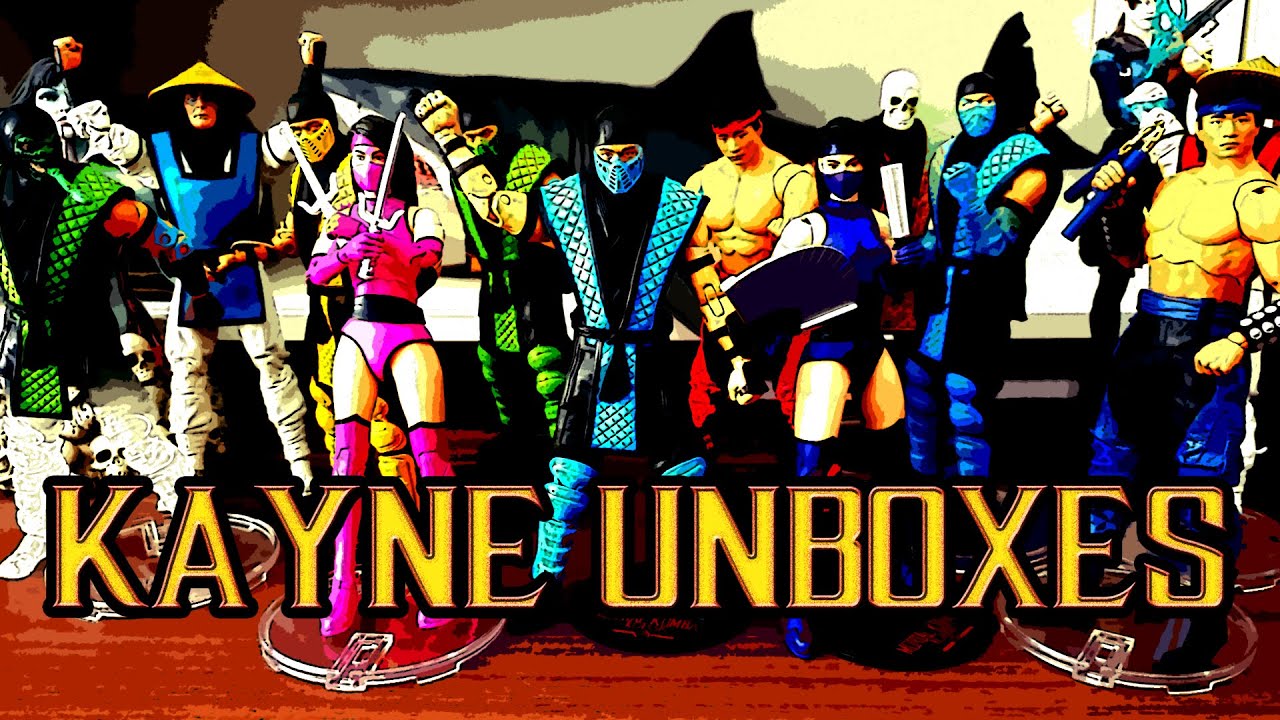 Kayne Unboxes: Mortal Kombat Klassic Figures & Mortal Kombat Legacy Kollection Deluxe Edition