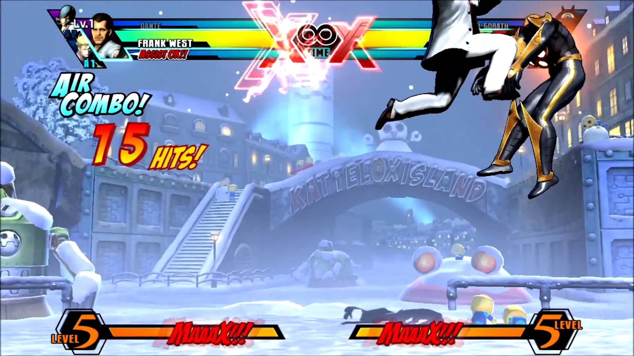 UMvC3 - Dante/Vergil/Frank West - Combos, Tech, etc.