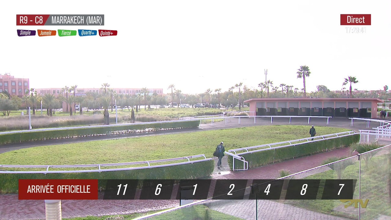 Live Hippodrome « MARRAKECH  » Courses du « 24/01/2026 »