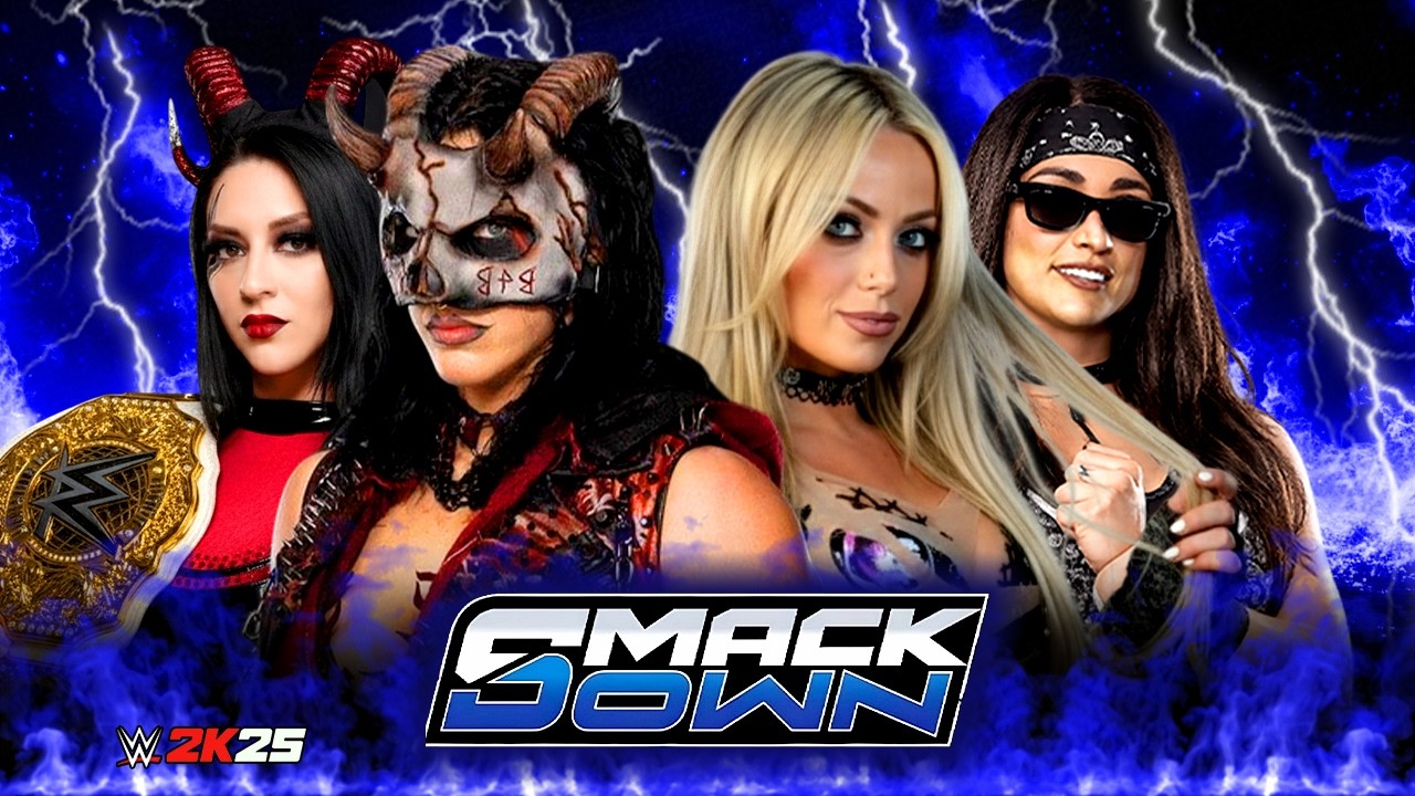 WWE SMACKDOWN: Rhea Ripley & Stephanie Vaquer vs Liv Morgan & Raquel Rodriguez Full Match 14-Feb-26