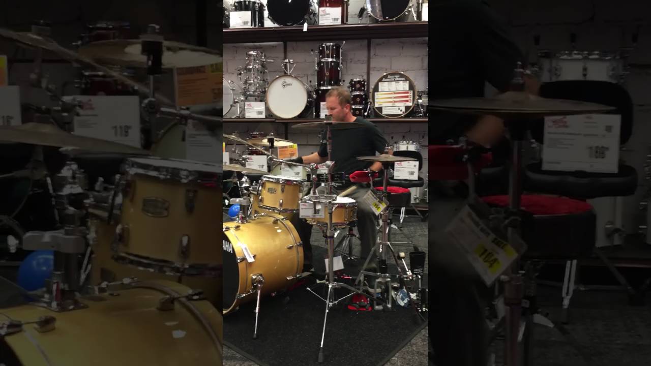 David Holland at Guitar Center Drum Off