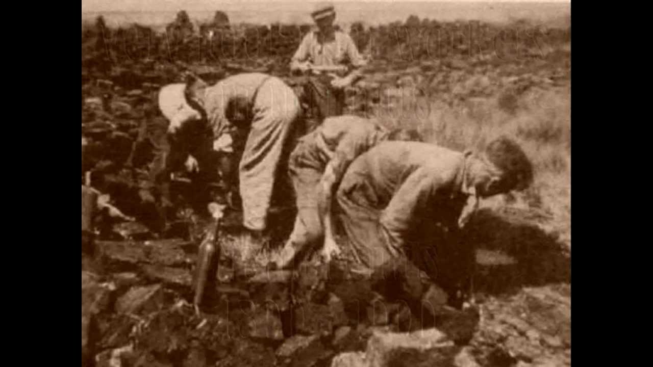 PLAGGENHUTTEN / TURF HUTS 1800-1900 Turfstekers Nederland / Peat workers Netherlands CLICK HD