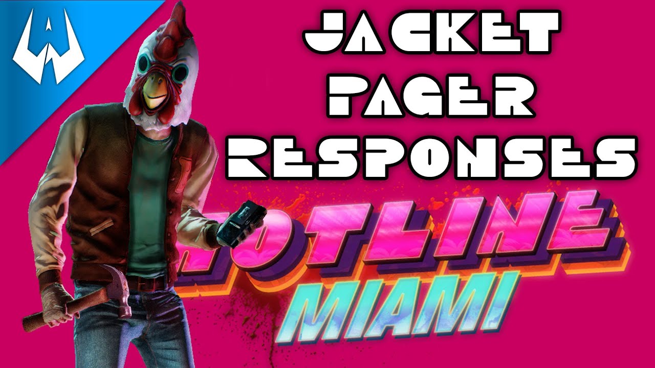Payday 2  Jacket Pager Responses