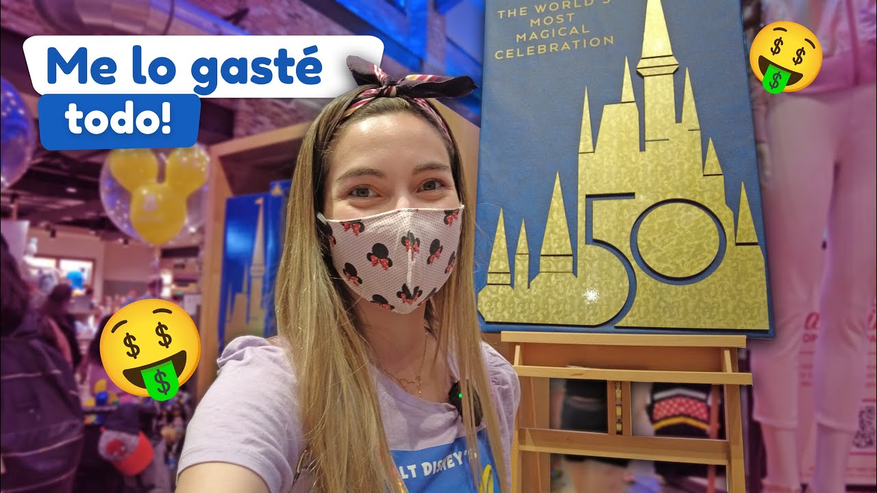 VISITAMOS la tienda MÁS GRANDE de DISNEY 🏰 WORLD of DISNEY en el 50 ANIVERSARIO