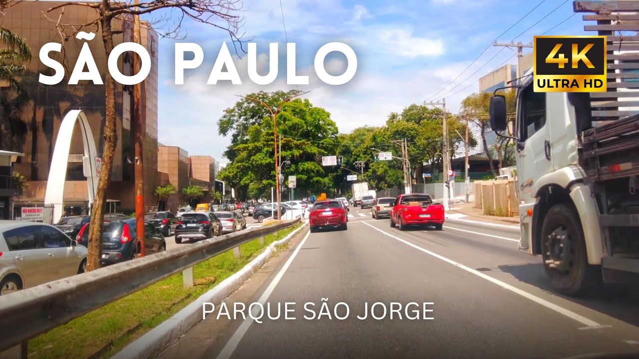Dirigindo até o Parque São Jorge • Sport Club Corinthians Paulista | São Paulo 4K