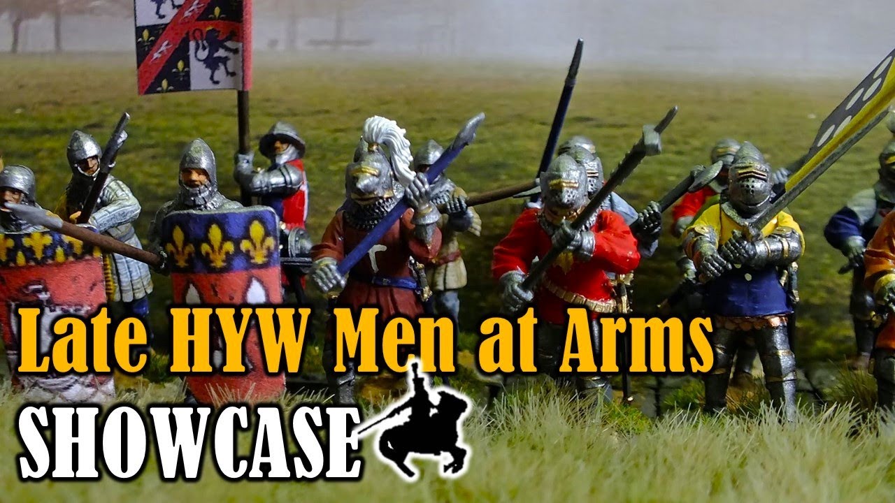  Late HYW Men at Arms Miniature Showcase