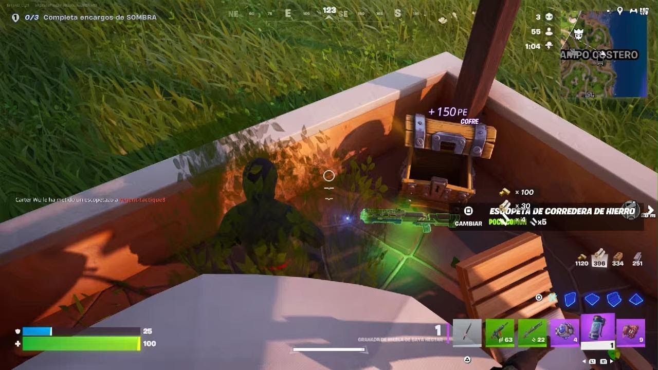 VICTORIA CON LA TORMENTA DE CORAZON EN FORTNITE