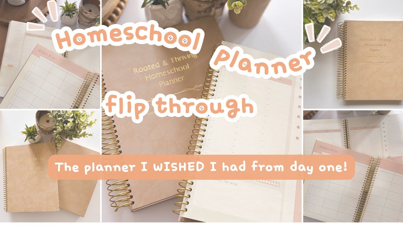 The #HOMESCHOOL #Planner You&rsquo;ve Been Waiting For | Full Walkthrough & Review
