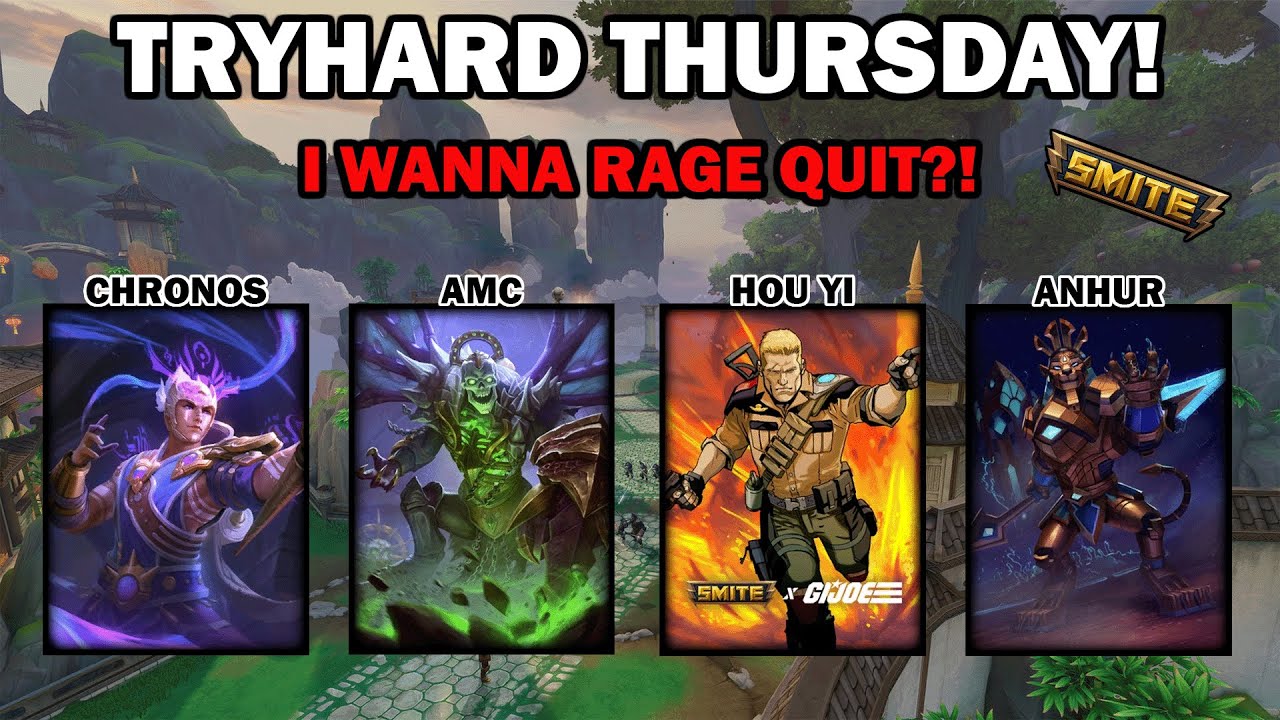 I ALMOST RAGE QUIT THIS TRYHARD THURSDAY