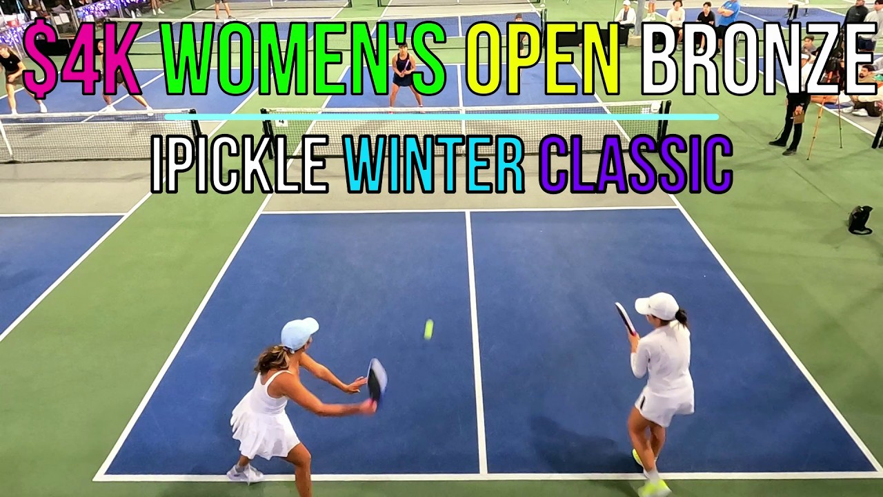 $4K Women’s Open Bronze | Chew (5.4) / Grollman (5.5) vs Omori (4.8) / Ritchie (4.9) iPickle
