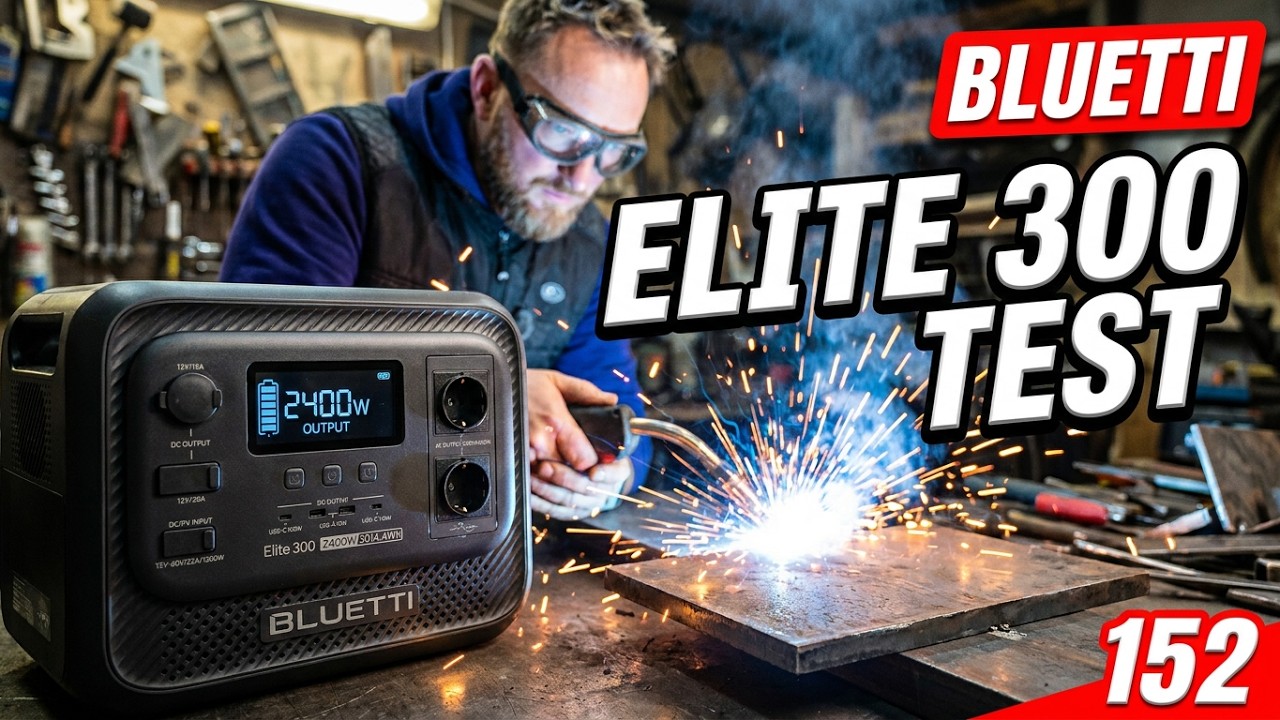 ⚡ Bluetti Elite 300 test ze spawarką