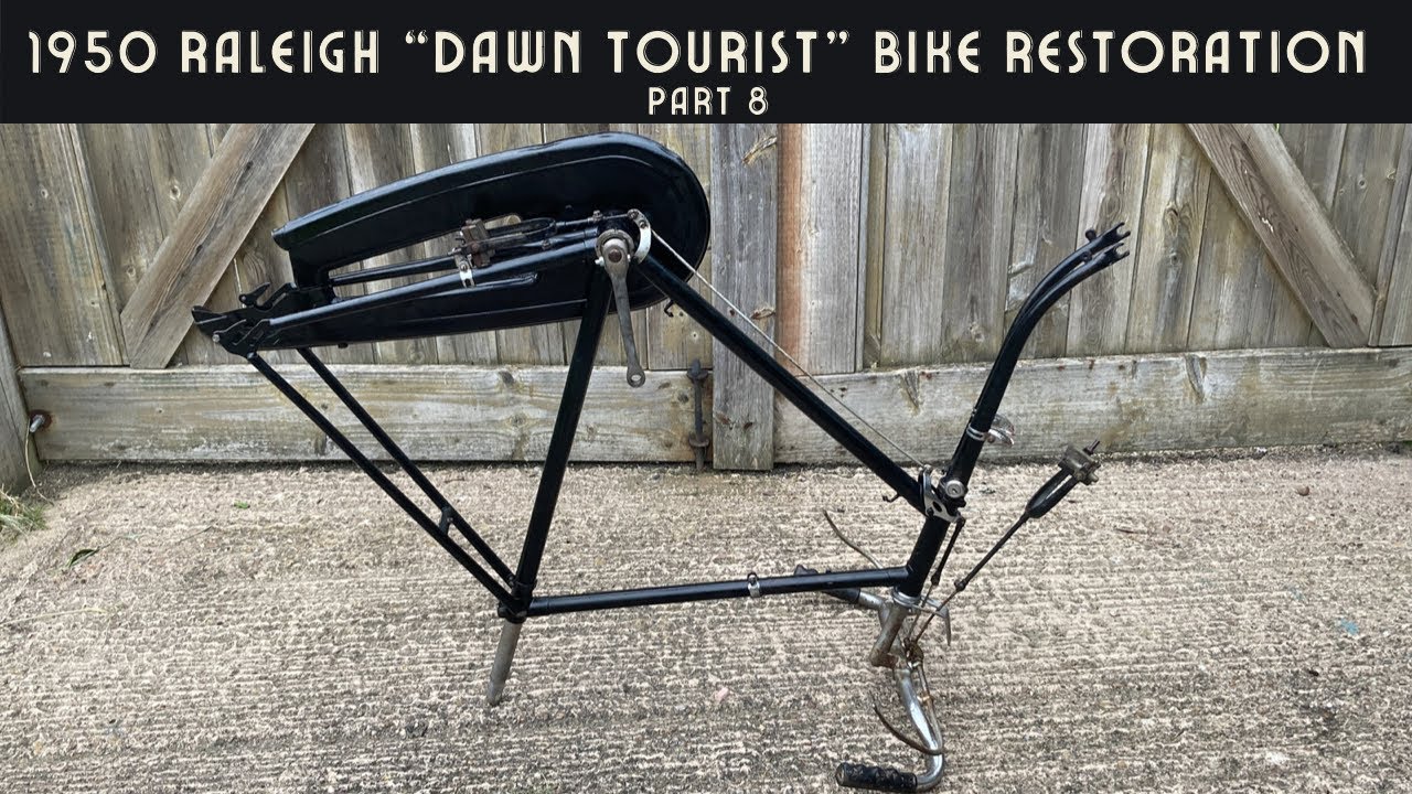 REBUILDING WHEELS AND STARTING ASSEMBLY  // 1950 Raleigh 