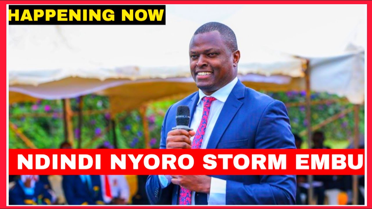 LIVE:NDINDI NYORO ADRESSING YOUTH EMBU COUNTY
