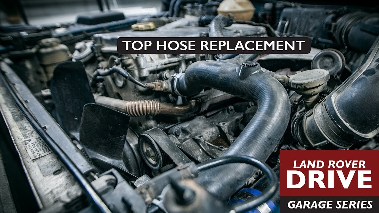 LEAKY TOP HOSE TD5 - I replace the top hose on my Land Rover Defender