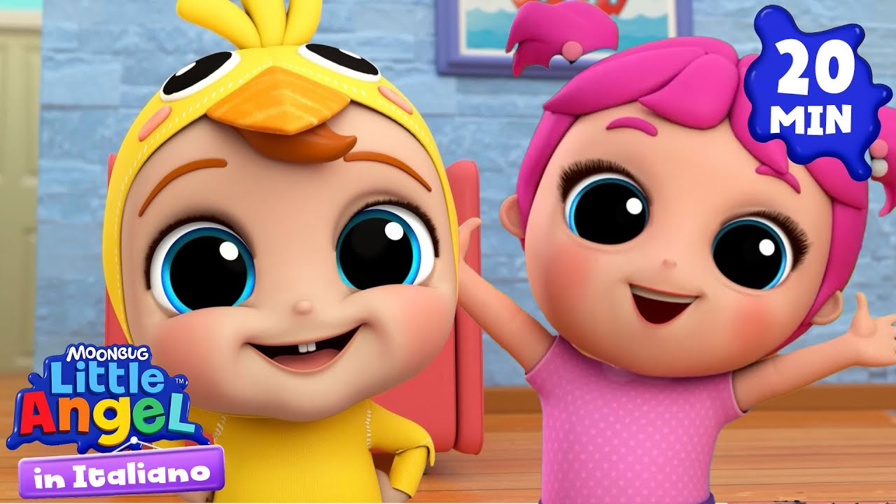 Pronti per la Festa di Carnevale! | Little Angel Italiano | Cartoni Animati con Gianni Piccino