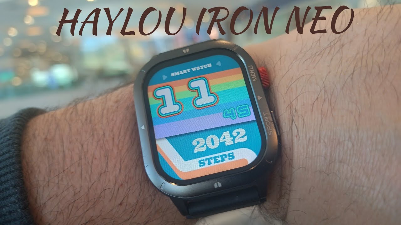 HAYLOU IRON NEO:LIGERO Y RESISTENTE ESTA VEZ...