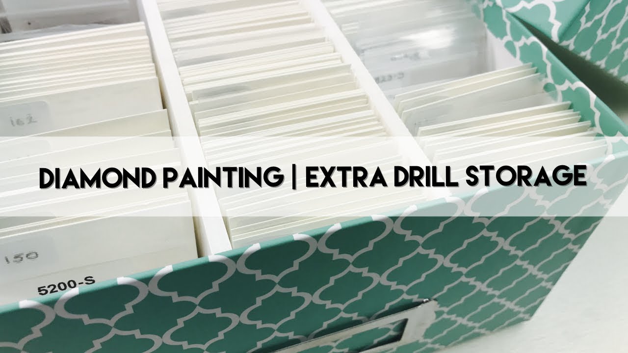 Diamond Painting - Extra/Spare Drill Storage