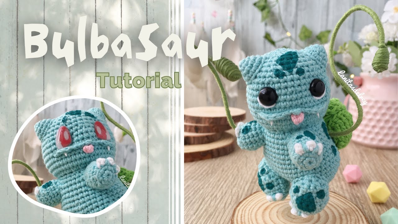 Tutorial amigurumi - Bulbasaur Pokemon