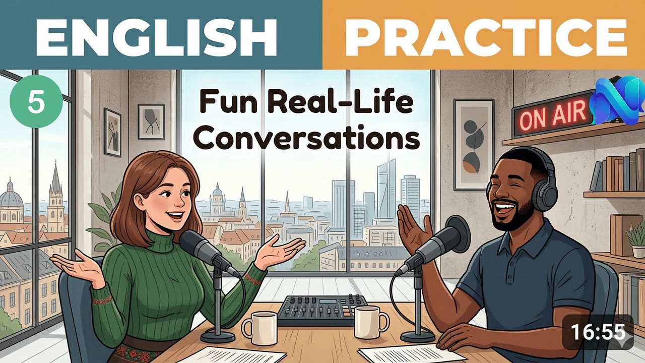 Funny English Speaking Practice 😄 | Real Stories to Speak English Naturally | English Podcast