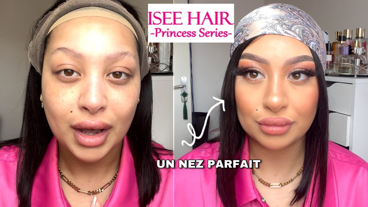 LE SECRET POUR UN CONTOURING NEZ EFFET FILTRE ✨ ft ISeeHair