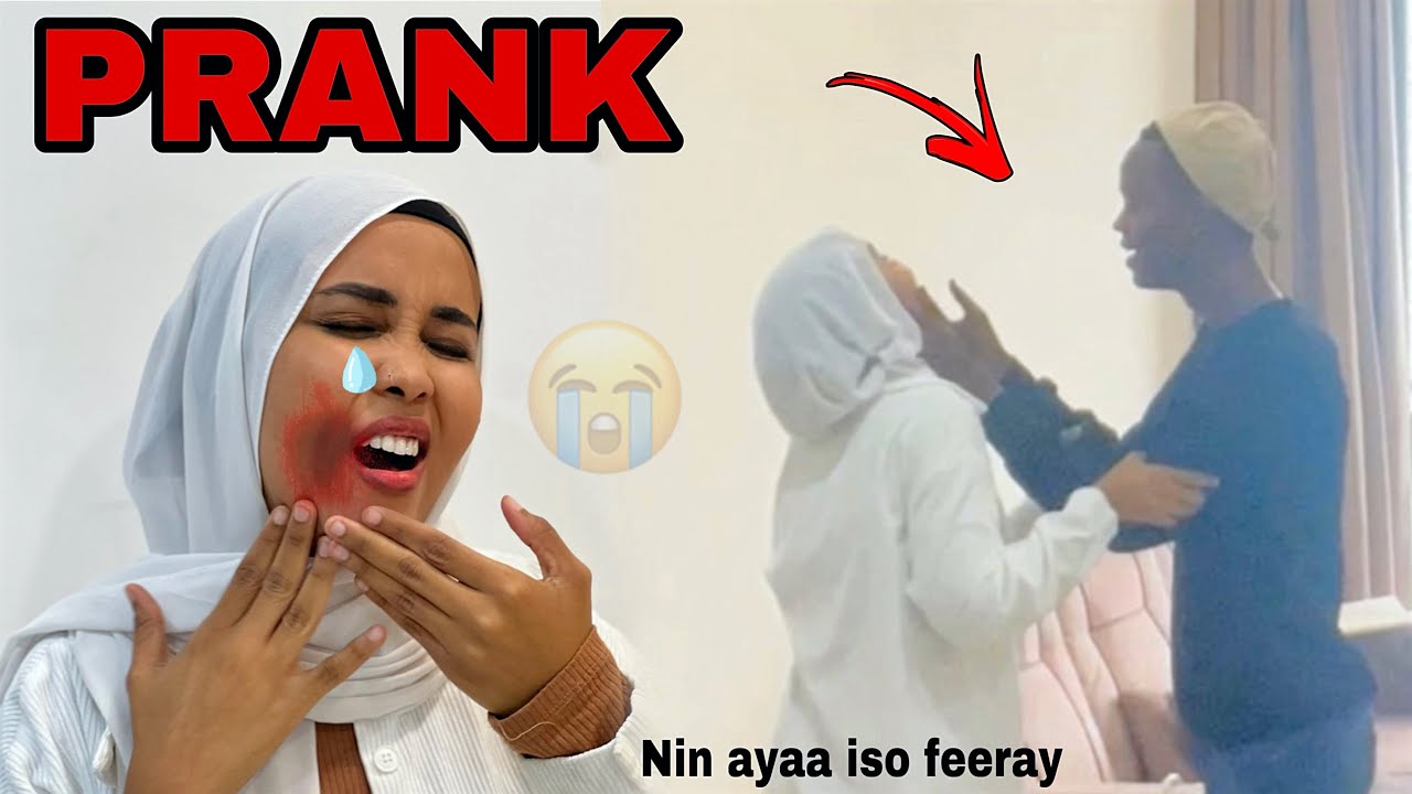 HAZAAZI NIN FACAA AYAA ISOO FEERAY// PRANK