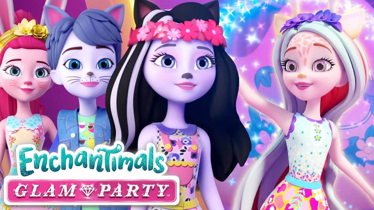 Enchantimals Glam Party Marathon! 🎉👠  | All Full Episodes 1- 6