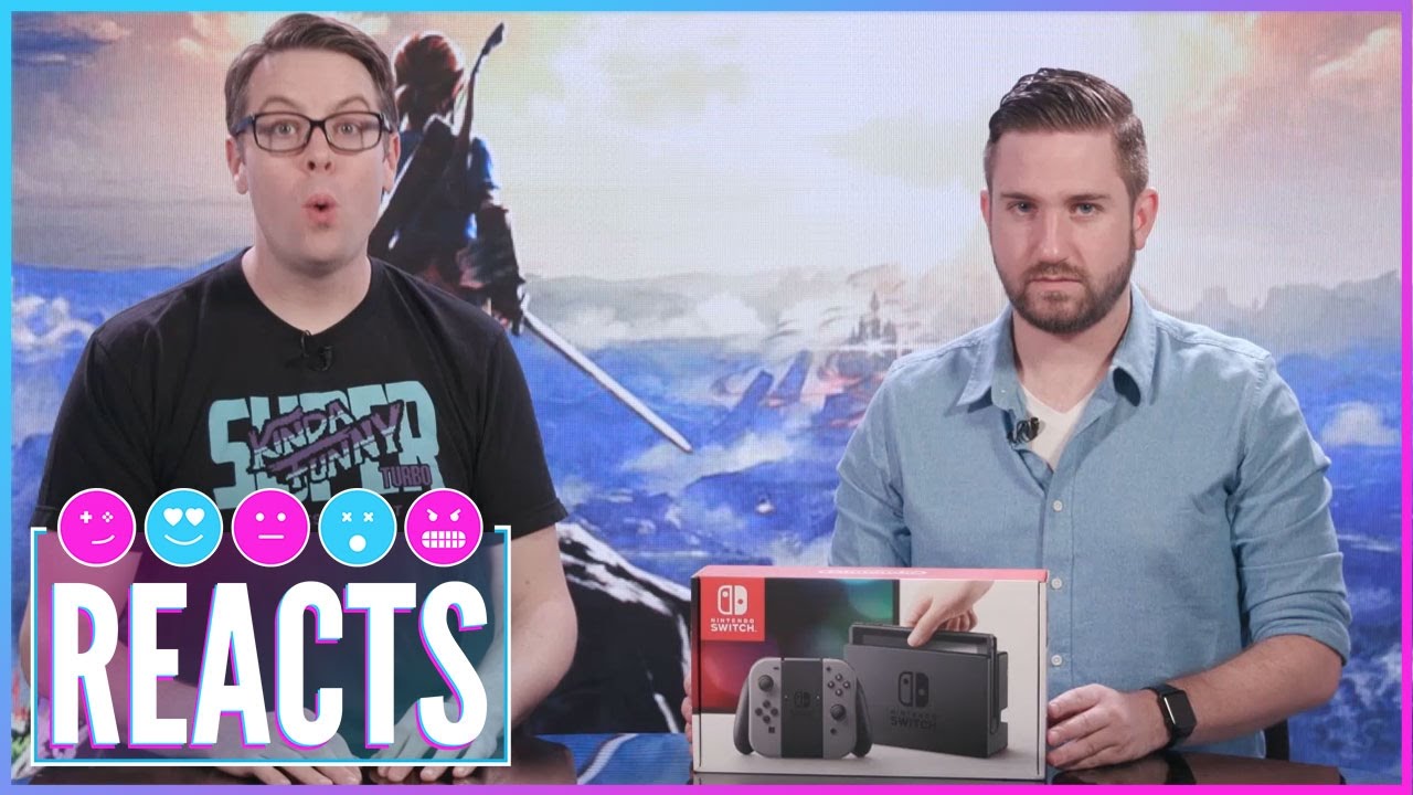 Nintendo Switch Unboxing - Kinda Funny Reacts