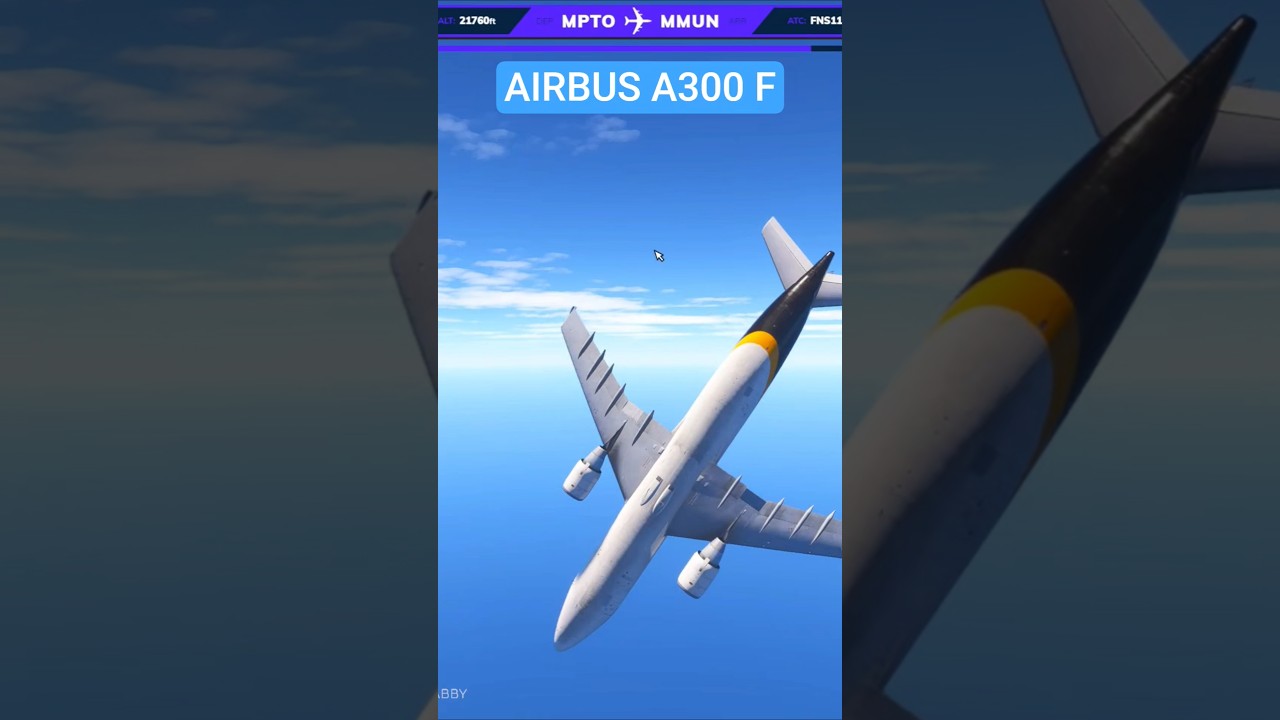 Katastrofa Airbus A300 F prawie była #katastrofa #a300 #fansim #airbus