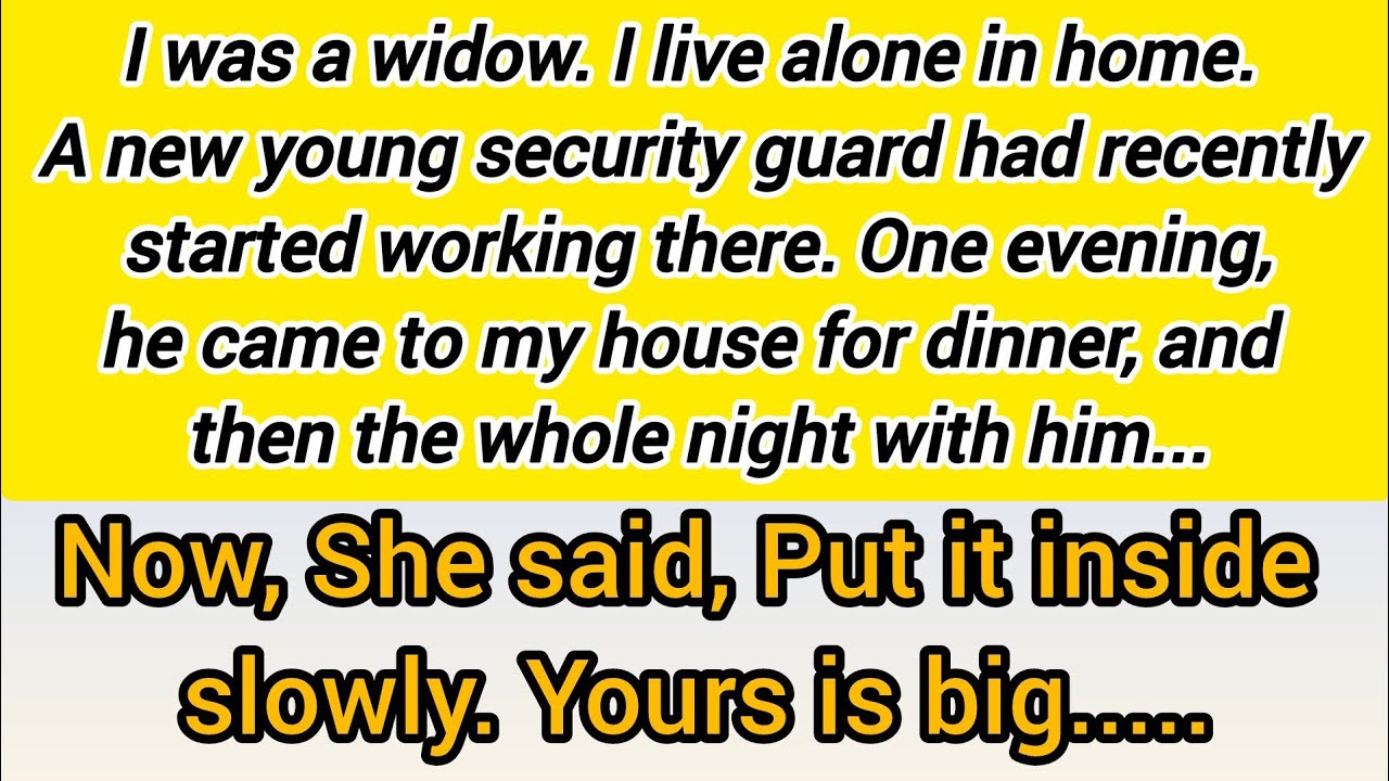 One Evening, He Came To My House For Dinner, And Then The Whole Night With Him |  Romantic Story