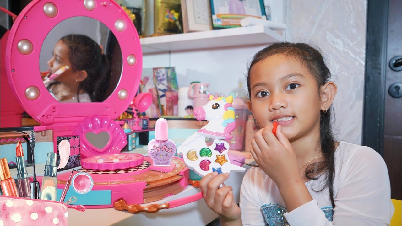 PRINCESS SALSA MAIN MAKE-UP MAKE-UP AN💄Dan Belajar Berbagi | Salsa and family