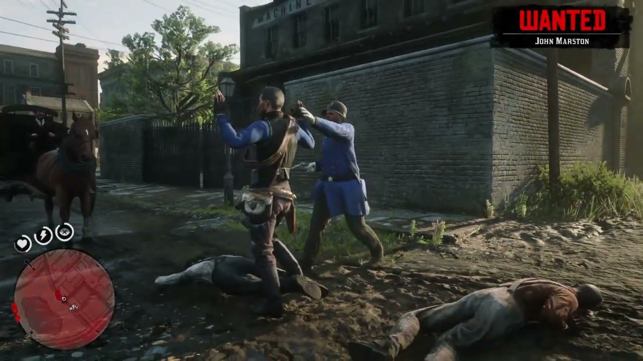 Red Dead Redemption 2 john gets arrested for jailbreak thomas