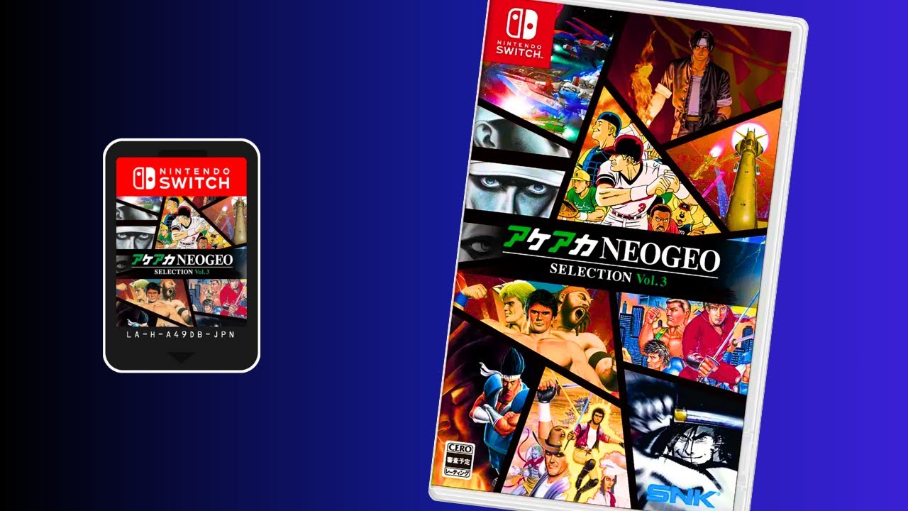 ACA NEOGEO Selection Vol. 3 - All Games Shown [Switch]