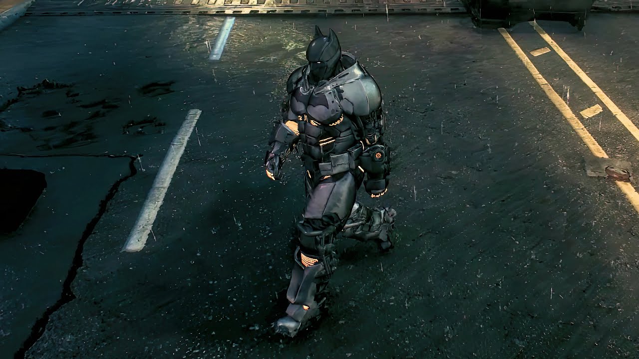 ARKHAM ORIGINS XE SUIT SKIN MOD!! #7 - BATMAN ARKHAM KNIGHT GAMEPLAY