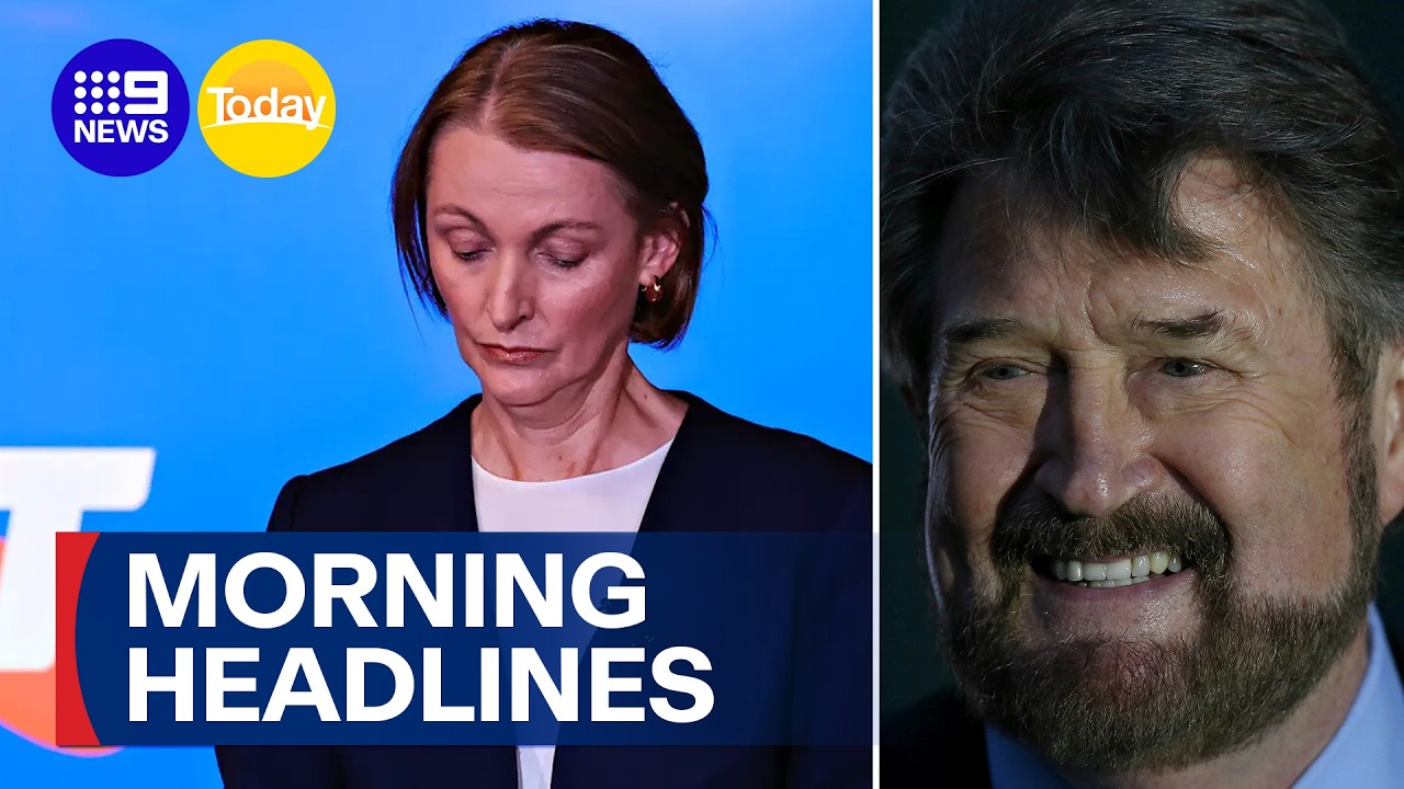 Telstra potentially facing hefty fines; 'Human Headline' Derryn Hinch remembered | 9 News Australia