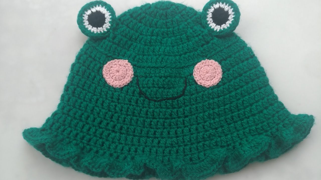 KURBAĞA ŞAPKA NASIL YAPILIR ? | HOW TO MAKE FROG BUCKET HAT