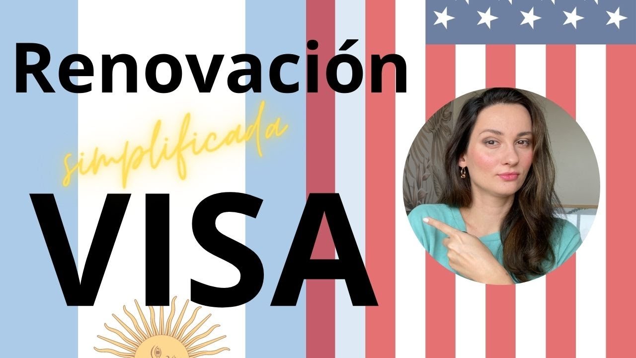 Guia de renovación de visa turista a EEUU desde Argentina proceso simplificado sin entrevista