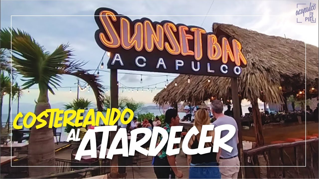 Costereando en ACAPULCO al ATARDECER!