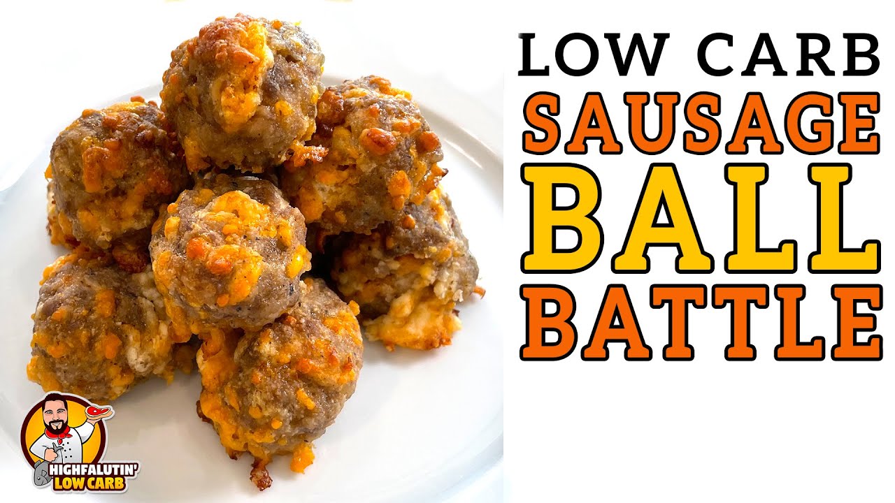 Low Carb SAUSAGE BALLS Battle - The BEST Keto Sausage Balls Recipe!