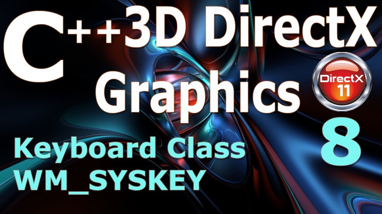 C++ 3D DirectX Tutorial [Keyboard / WM_SYSKEYDOWN]