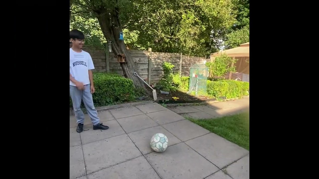 Crossbar challenge against my dad!!