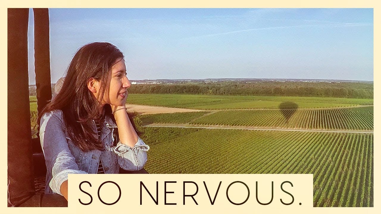 FIRST TIME IN A HOT AIR BALLOON! & Magical Sunset Ride in France