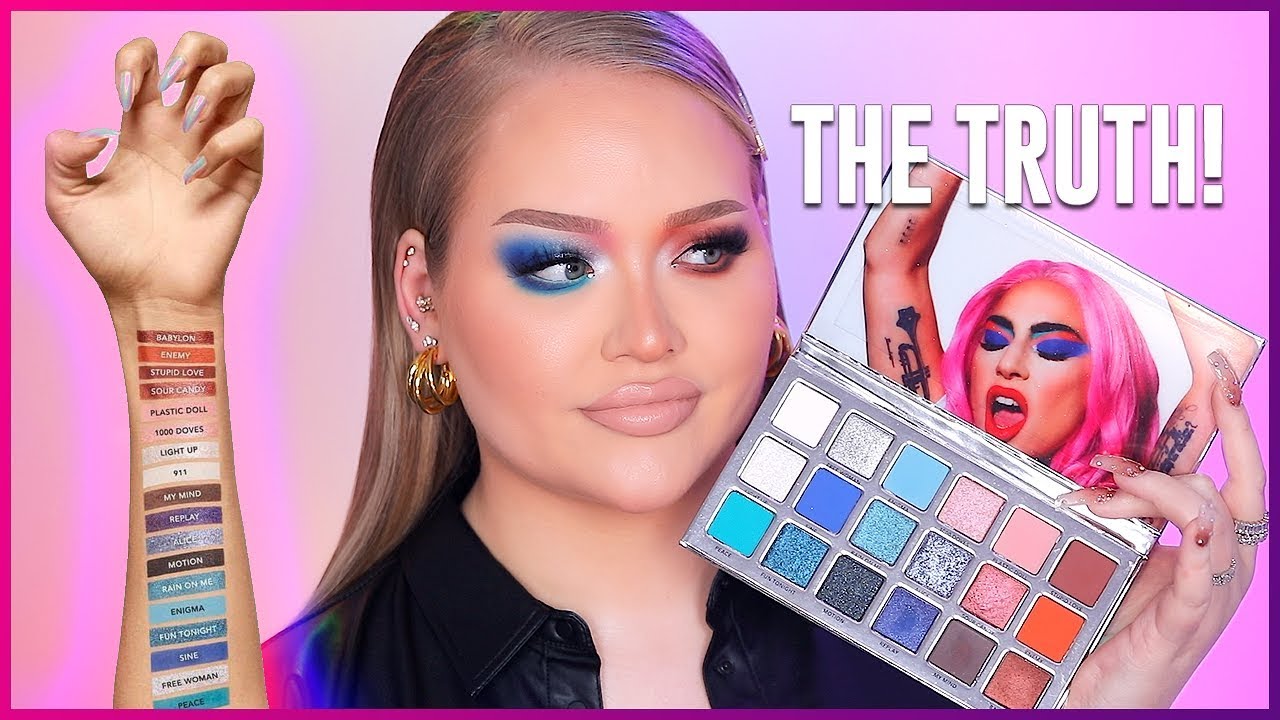 LADY GAGA Stupid Love Palette REVIEW! OMG! | NikkieTutorials