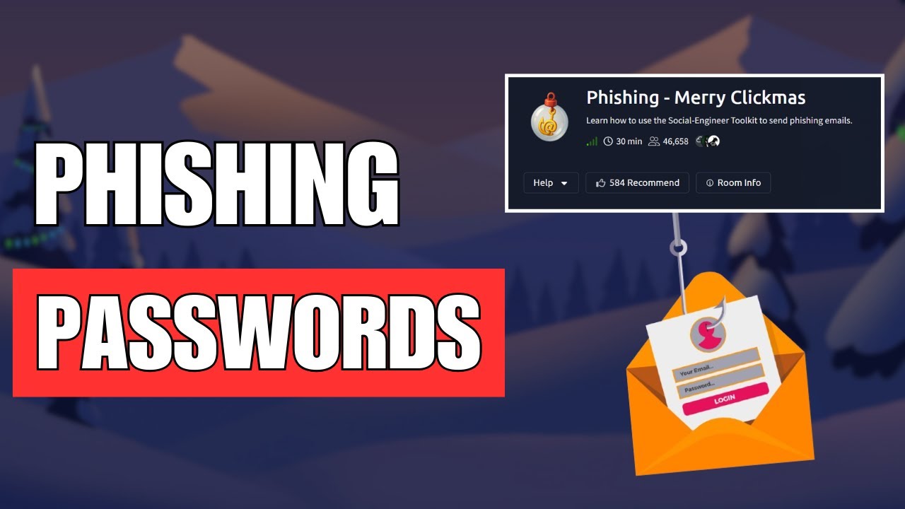 Фишинг CTF для ХАКЕРОВ | TryHackMe: Фишинг — Веселые кликмасы (День 2)