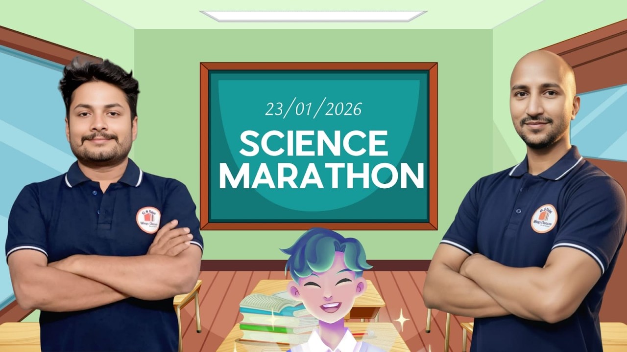 ⚡ Class 10 Science Board 2026 FINAL PYQ Marathon | Full Syllabus Complete in 1 Live | Don’t Miss!