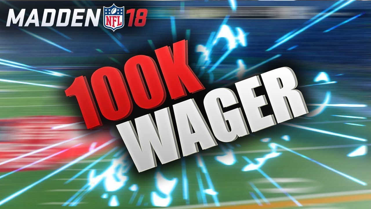 100K WAGER COMES DOWN TO THE WIRE | EA WANTS ME TO LOSE | Madden 18 Ultimate Team Wager