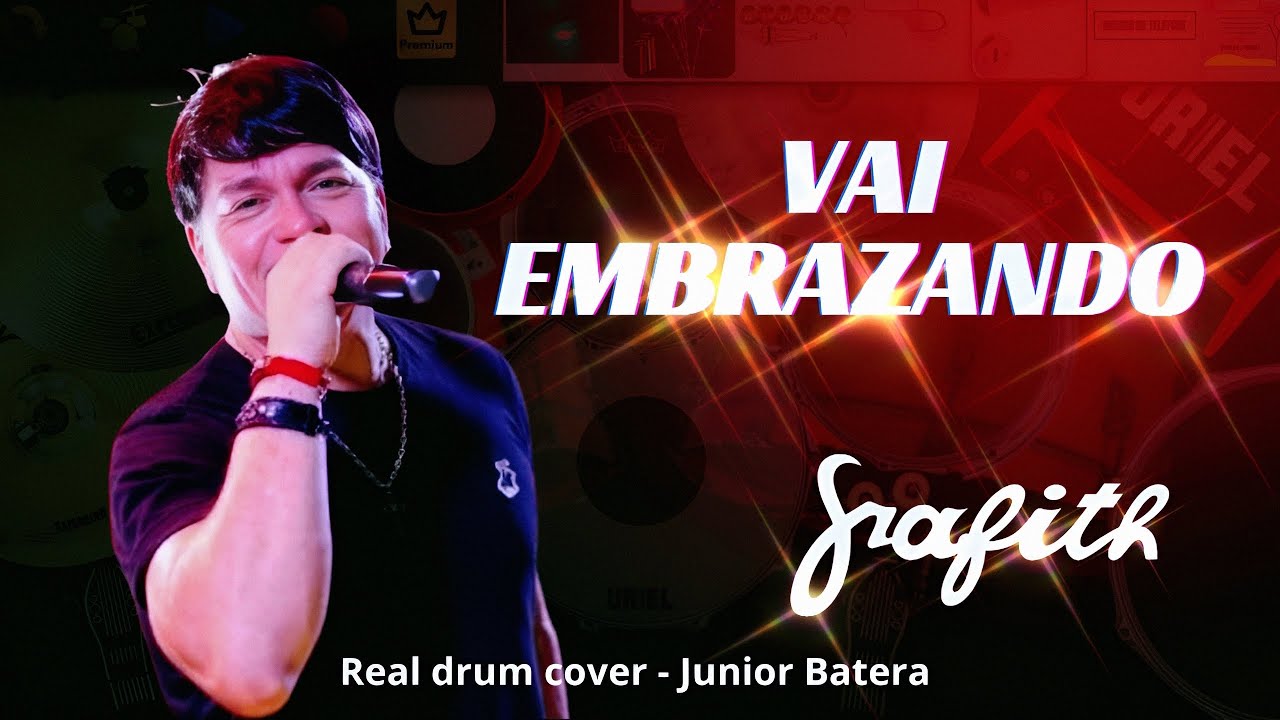 Banda Grafith - VAI EMBRAZANDO - No Real drum cover 🥁 🎶