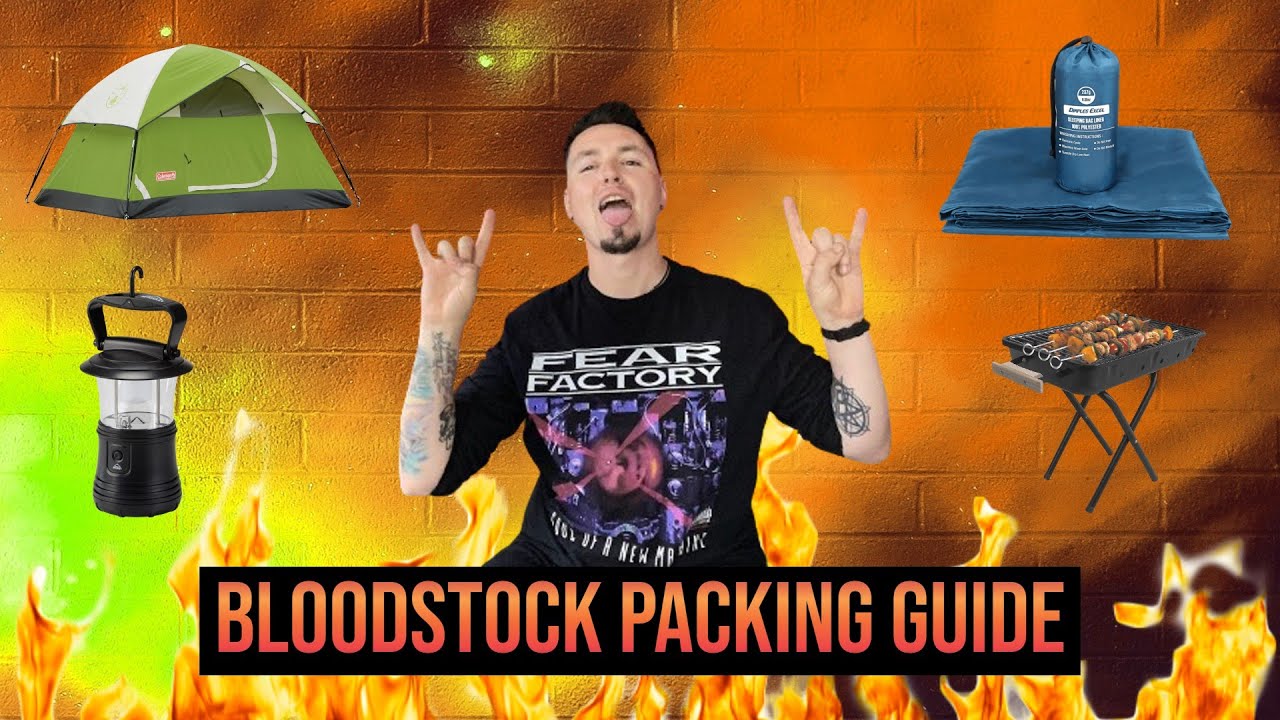 What I'm packing for Bloodstock Festival 2024