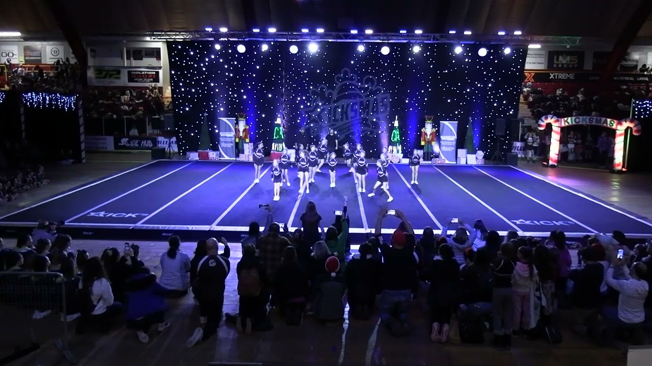 Kicksmas - Prep U12 L1 - G-Force Cheerleading - Eclipse