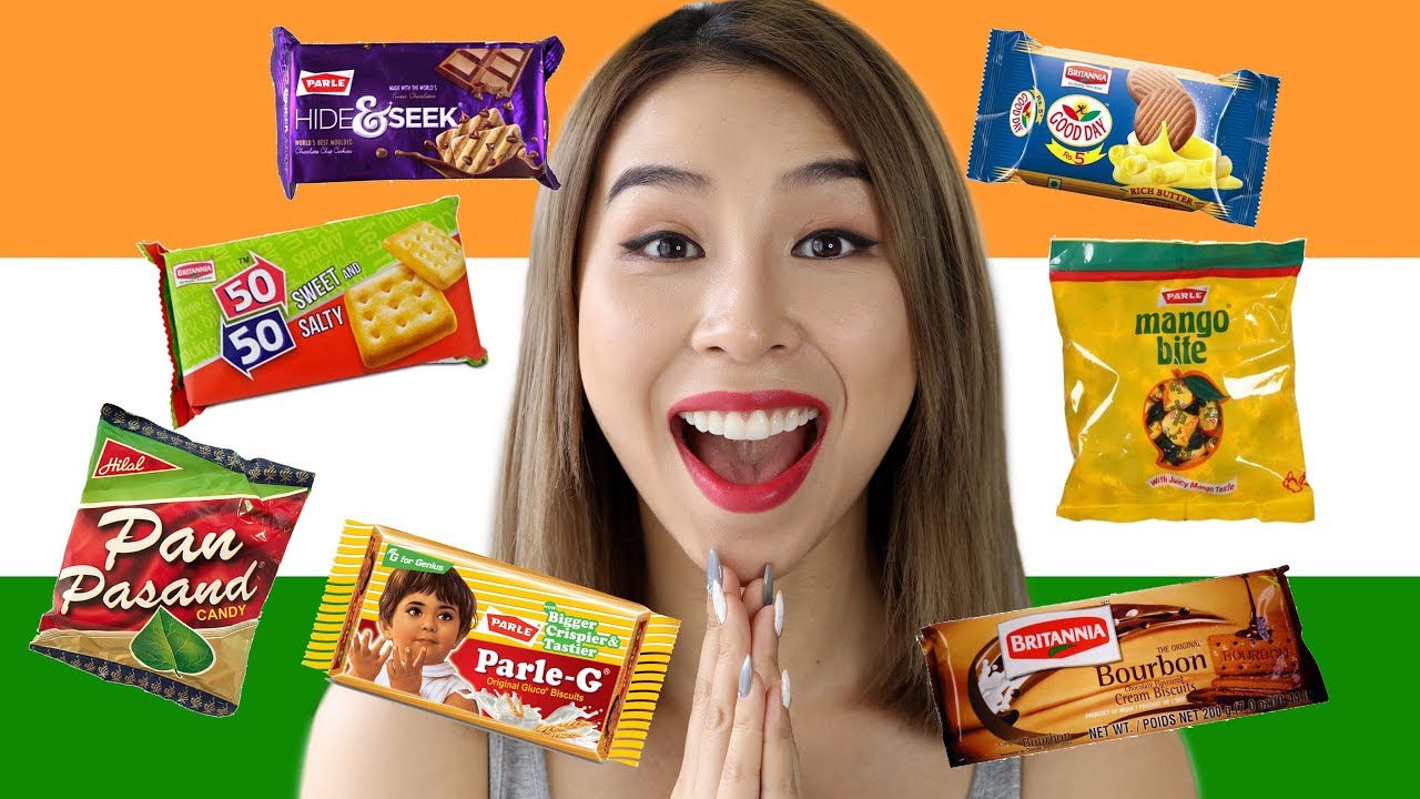 Australian Tries Indian Snacks! Tina Tries It